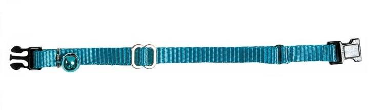 Prestige Pet Adjustable Cat Collar - 13-25cm Turquoise