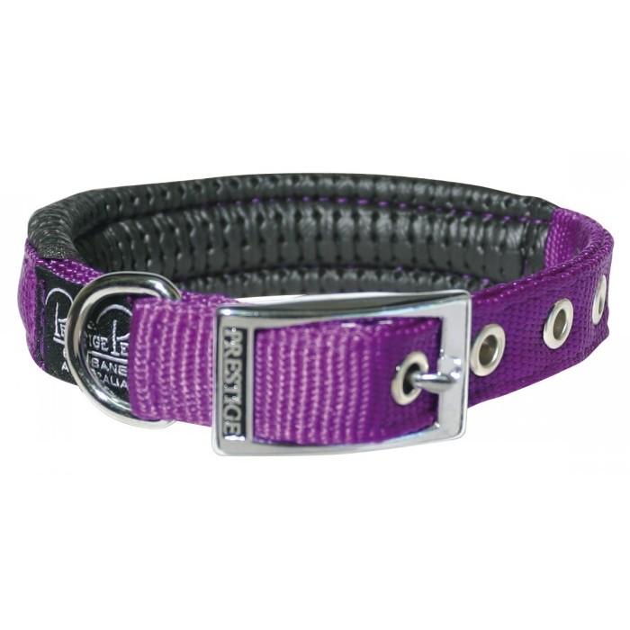 Prestige Pet Soft Padded Dog Collar - 41cm Purple
