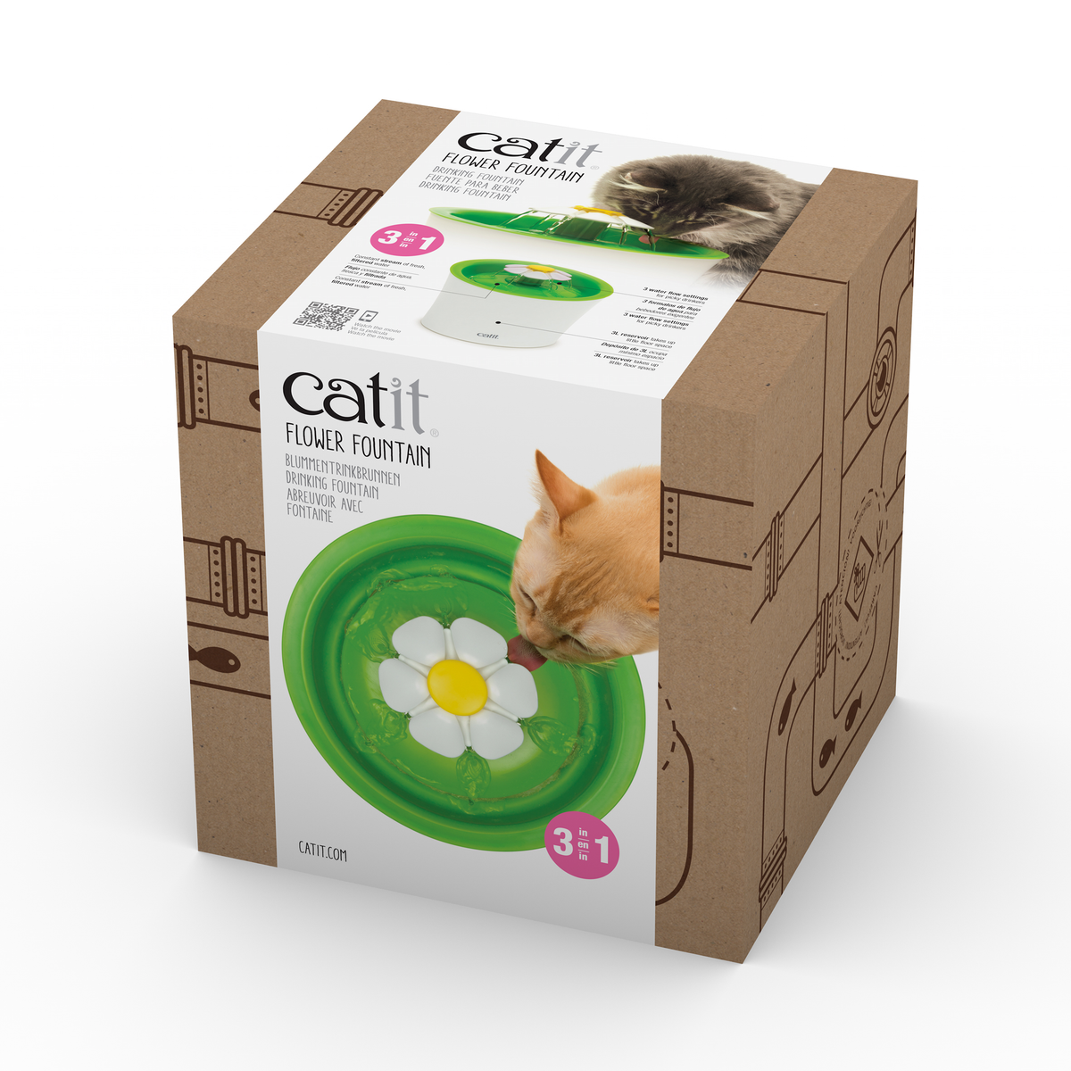 Catit Flower Cat Drinking Fountain 3L