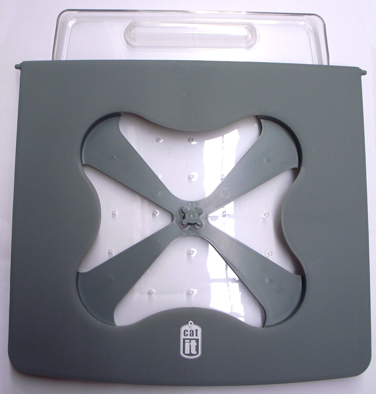 Catit Deluxe Hooded Cat Litter Box Replacement Door & Filter Cover Grey