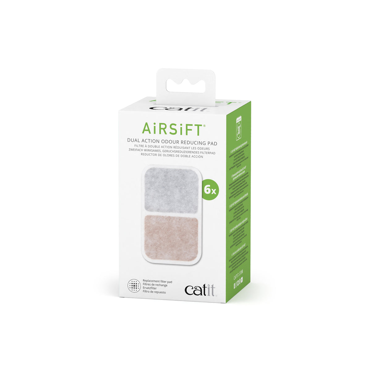Catit Airsift Cat Litter Box Replacement Cartridges 6 Pack