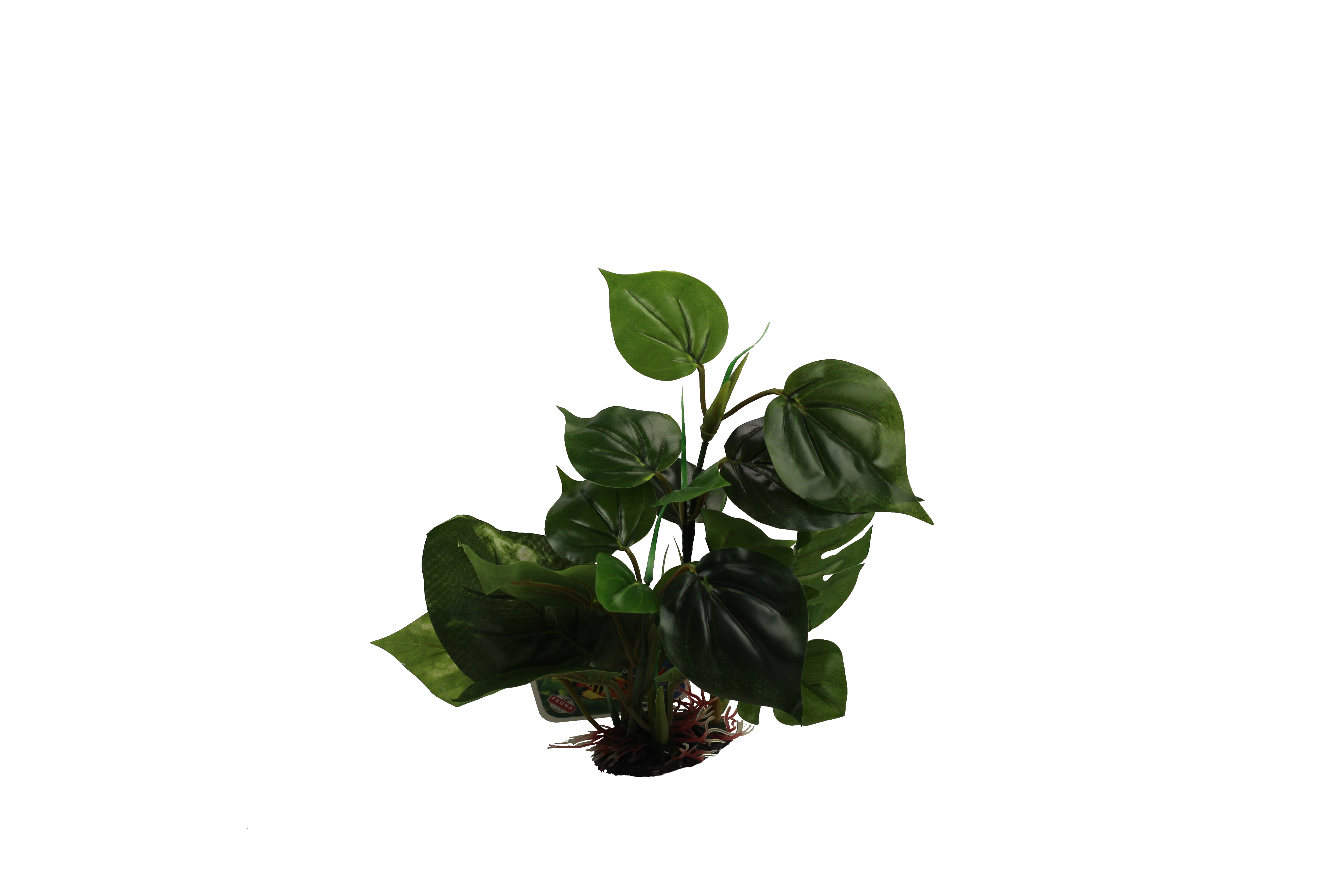 Amazon Jungle Anubius on Rock artificial aquarium plant, medium 20 x 20cm