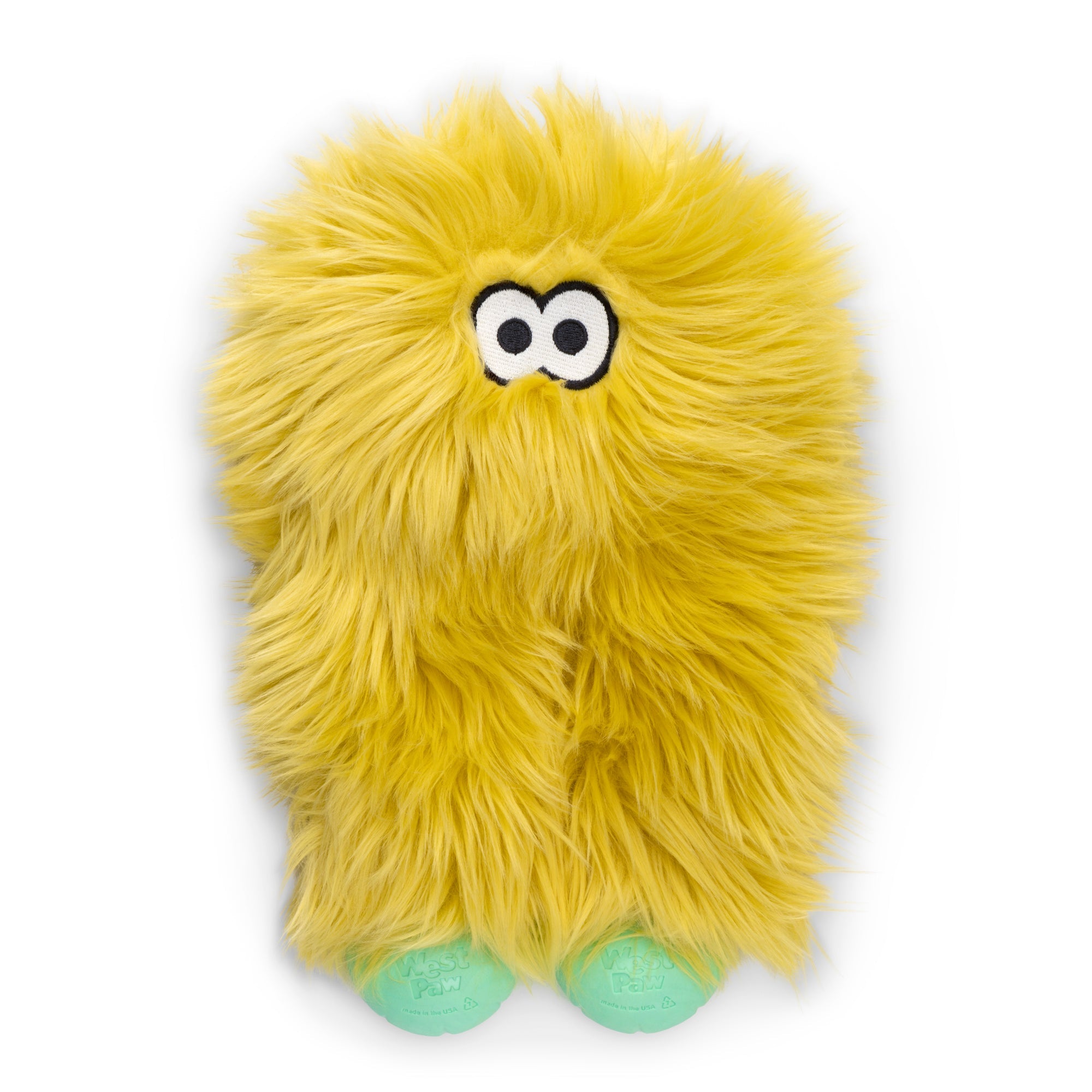 West Paw Rowdie Tough Plush Dog Toys Astrid - Citrus