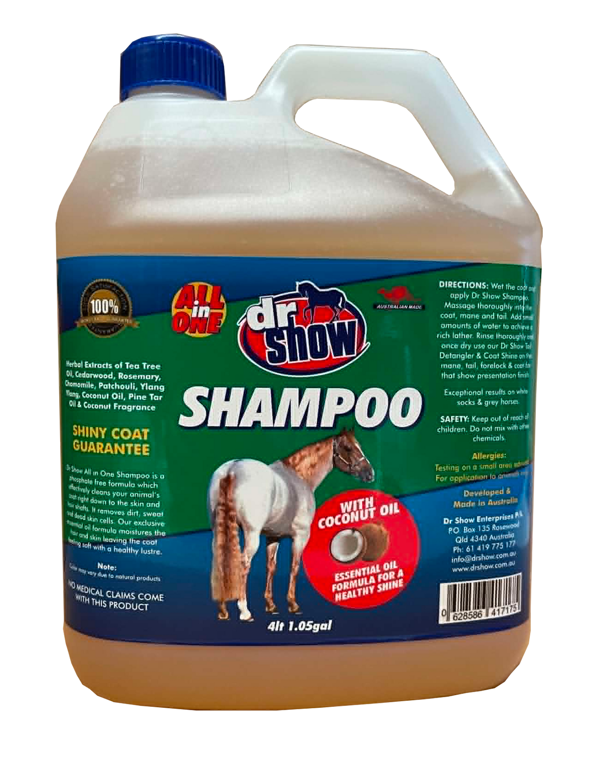 Dr Show All-in-One Conditioning Shampoo 4 litre container