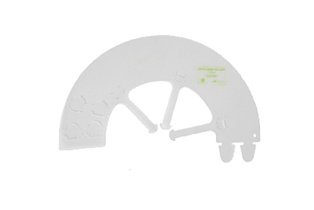 Apex clear snap-fastening Elizabethan collar product shot