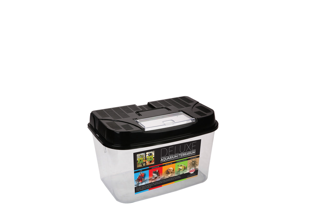 Eco Tech Plastic Aquarium & Terrarium - Small 18 x 12 x 11cm | PeekAPaw Pet Supplies