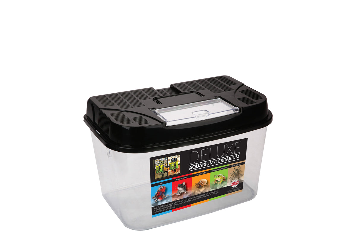 Eco Tech Plastic Aquarium & Terrarium - Medium 23 x 15 x 13cm | PeekAPaw Pet Supplies