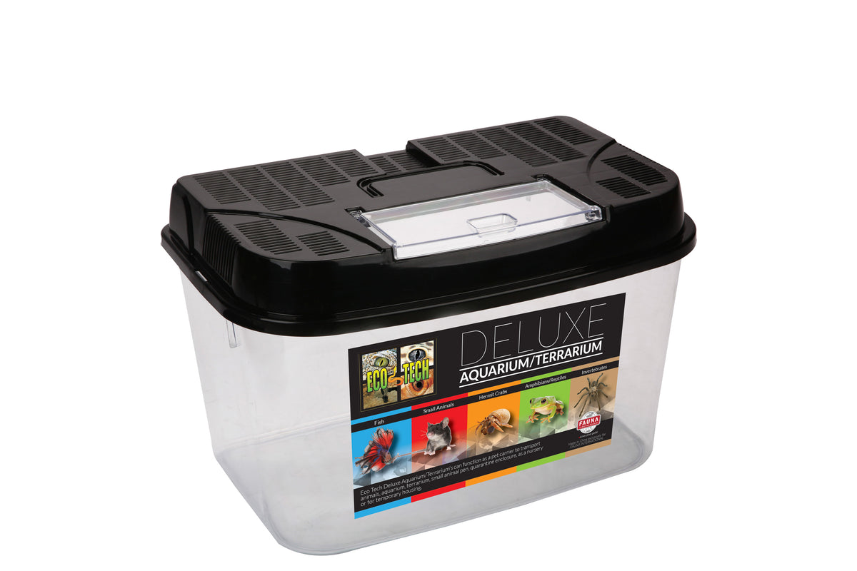 Eco Tech Plastic Aquarium & Terrarium - Large 28 x 18 x 15cm | PeekAPaw Pet Supplies
