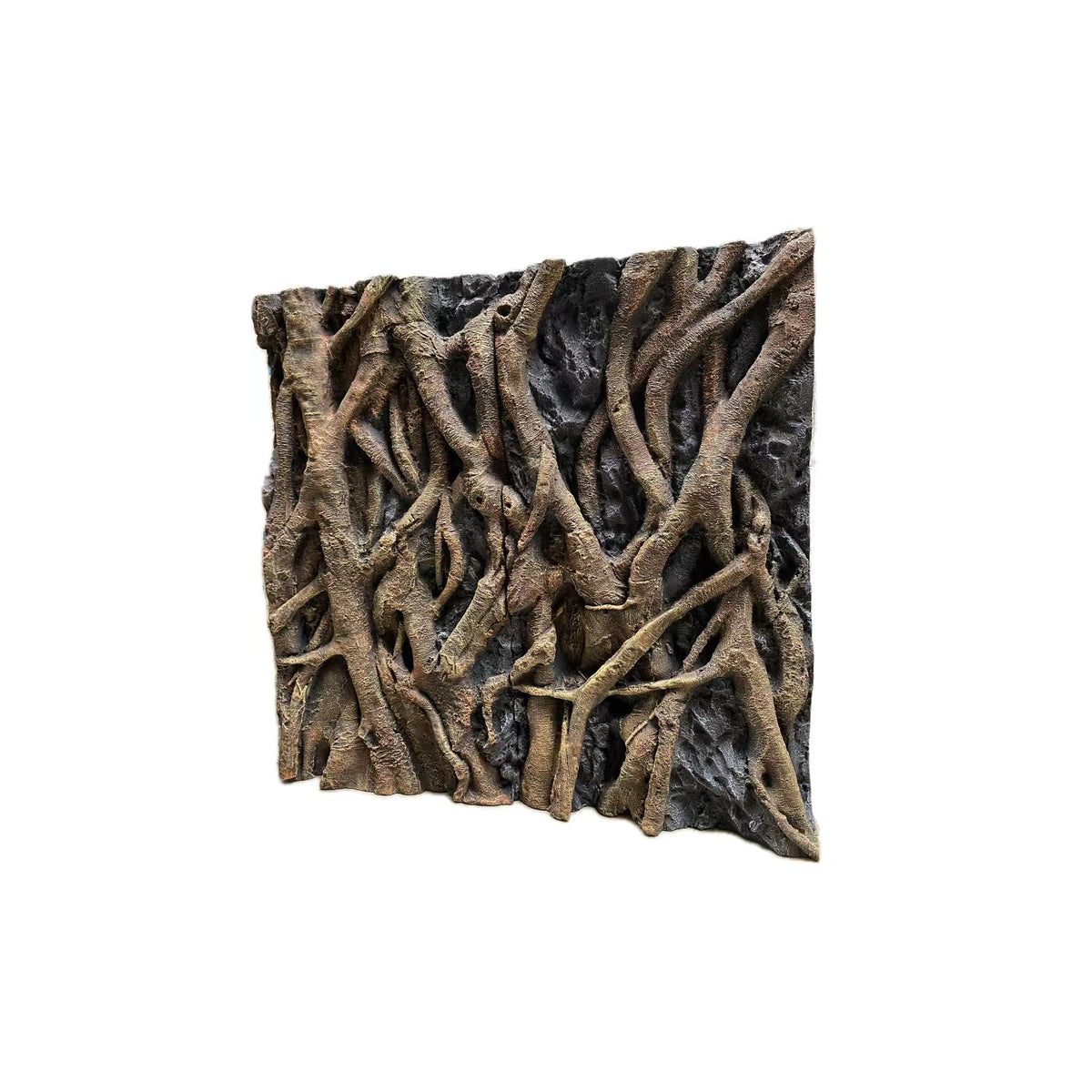 Eco Tech Twisted Roots Terrarium Background - 88.3 x 15 x 86cm (2 Pieces) | PeekAPaw Pet Supplies