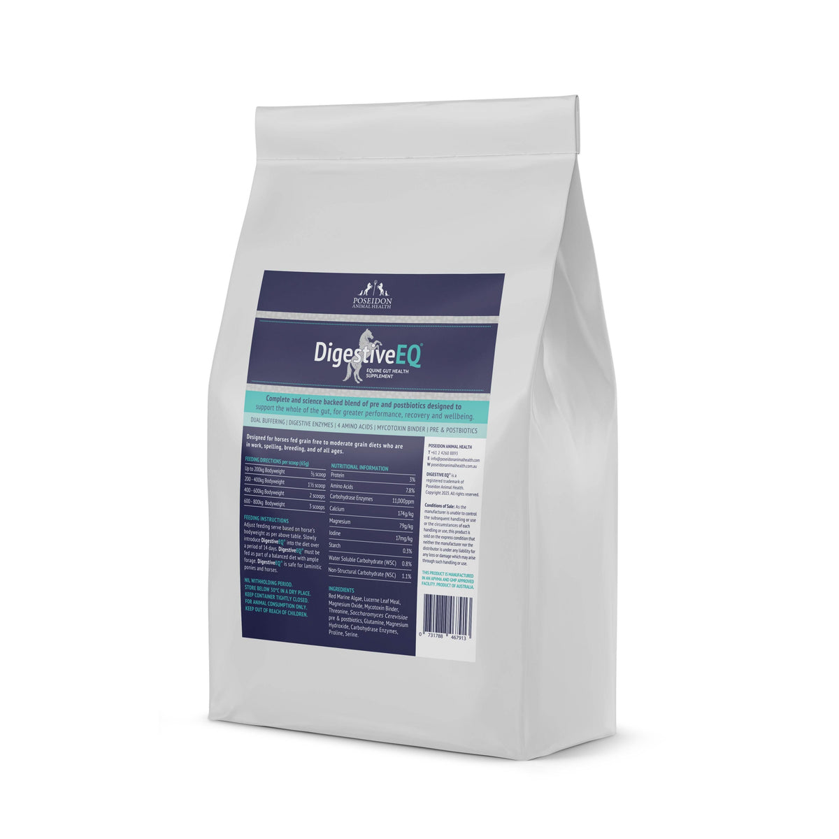 Poseidon Digestive EQ 25kg bulk bag