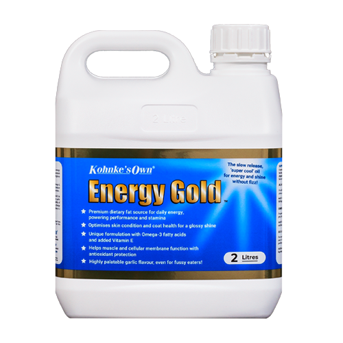 Kohnke's Own Energy Gold horse oil 2L bottle