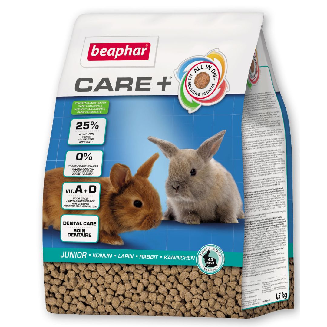 Beaphar Care+ Extruded Junior Rabbit Food