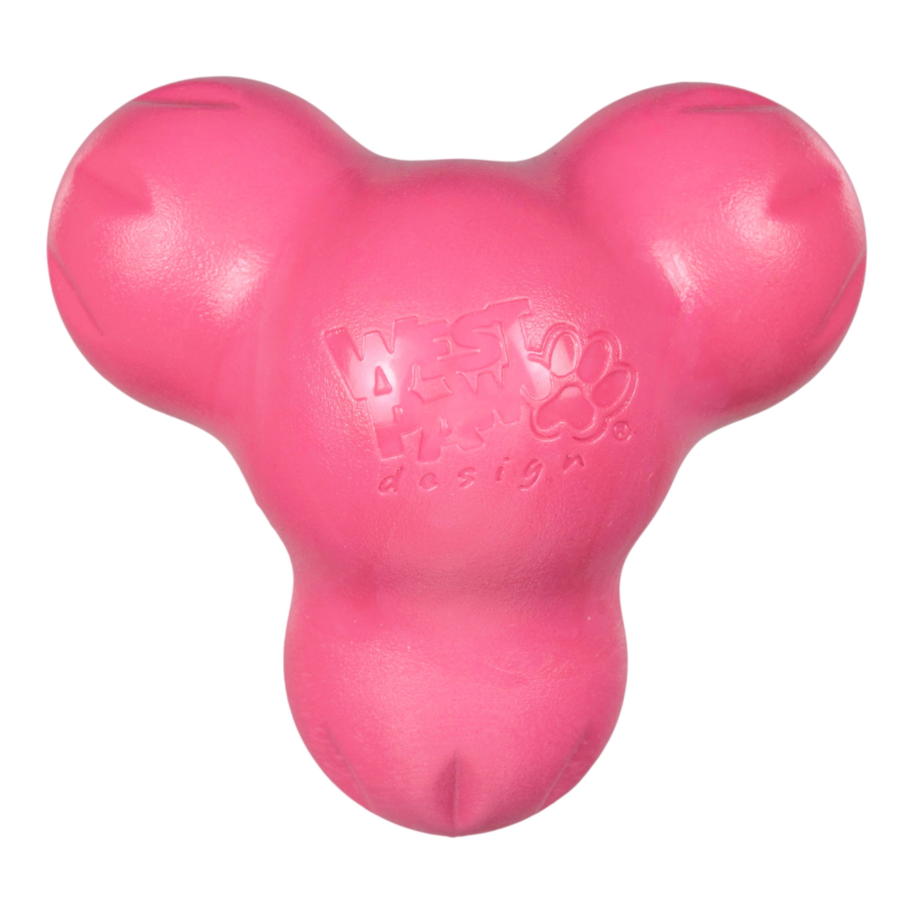 West Paw Tux Treat Dispensing Dog Toy - Small Geranium by PeekAPaw