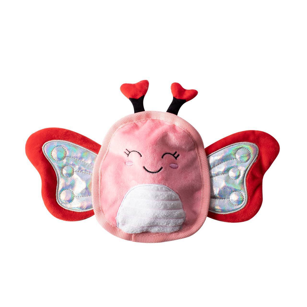 Fringe Studio No Stuffing Squeaker Valentine's Day Dog Toy - Fly My Way | PeekAPaw Pet Supplies