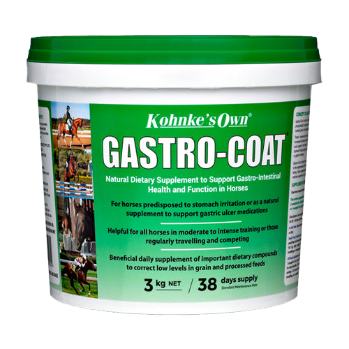 Kohnke's Own Gastro-Coat horse stomach supplement 3kg pack