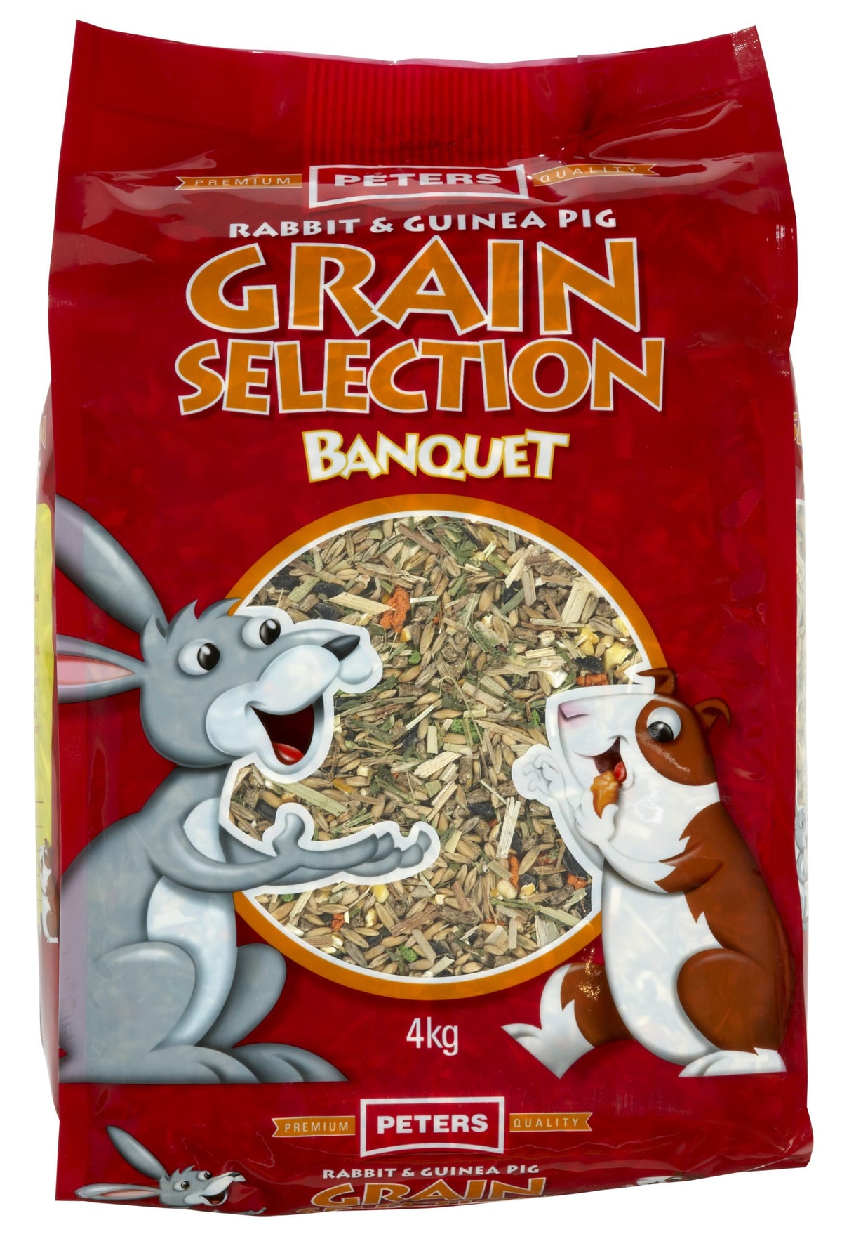 Peters Rabbit & Guinea Pig Grain Selection 4kg pack front