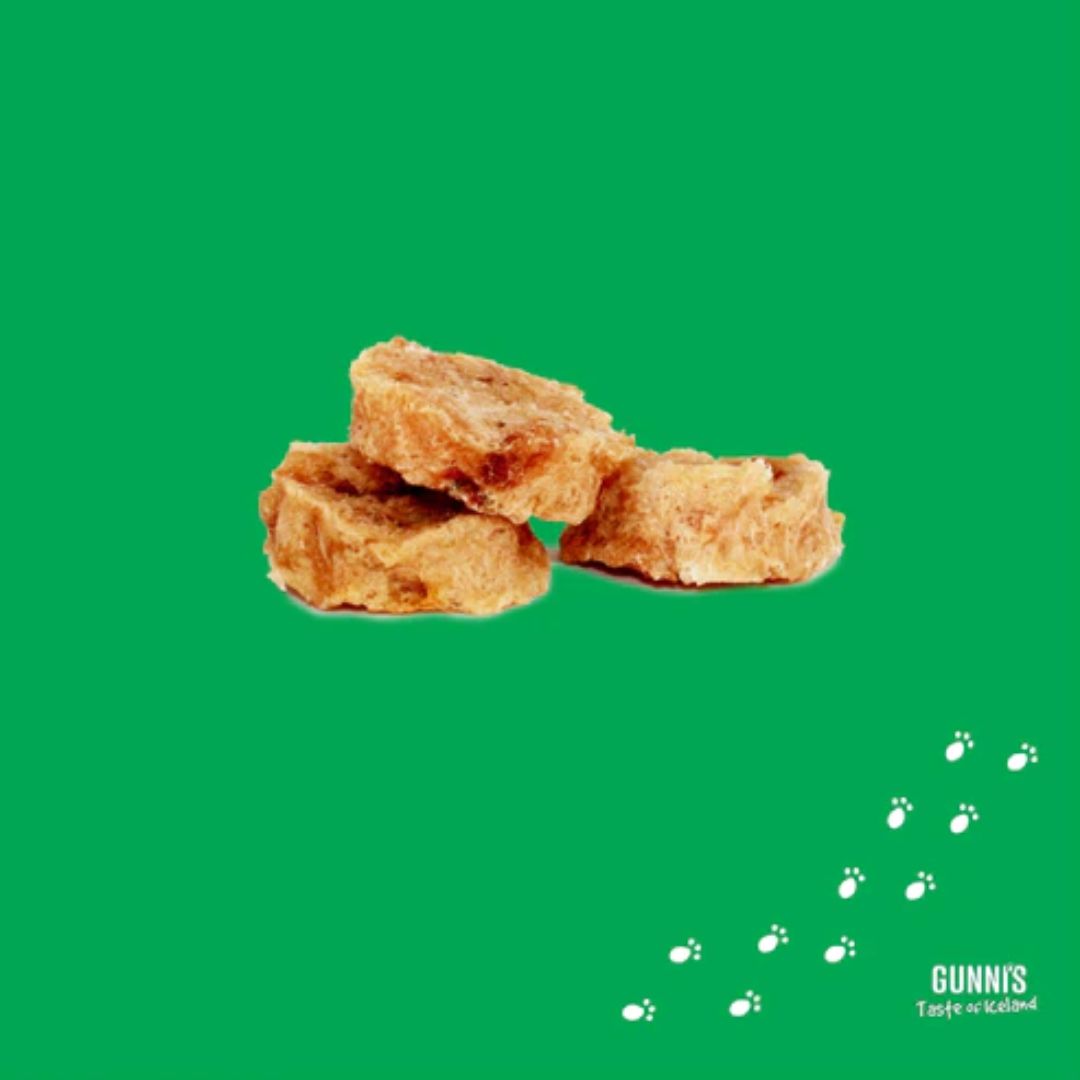 Gunni's Taste of Iceland Dog Treats Wolffish Wafers - 141g | PeekAPaw Pet Supplies