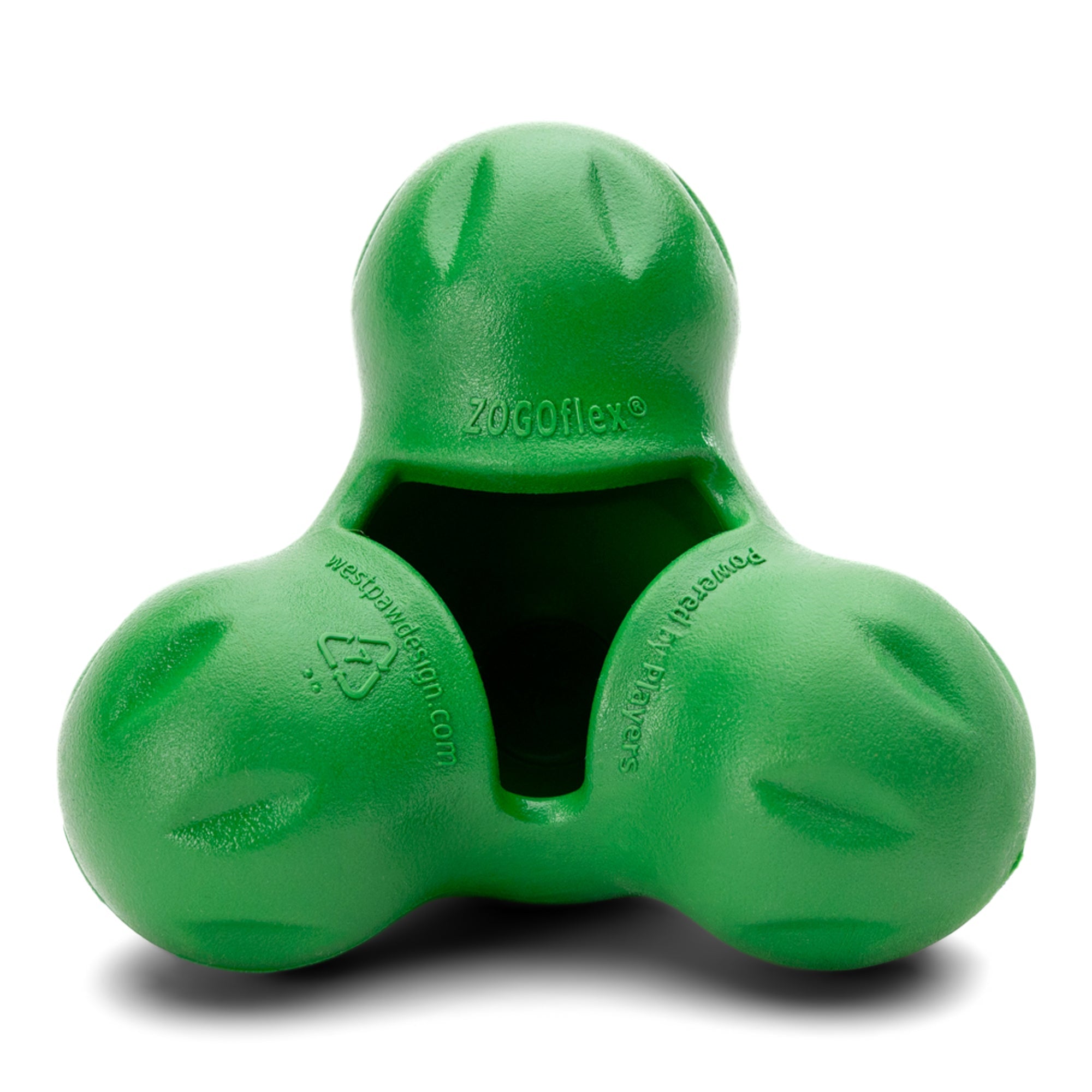 West Paw Tux Treat Dispensing Dog Toy - Large Clover by PeekAPaw