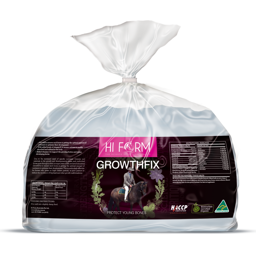 Hi Form GrowthFix pouch packaging