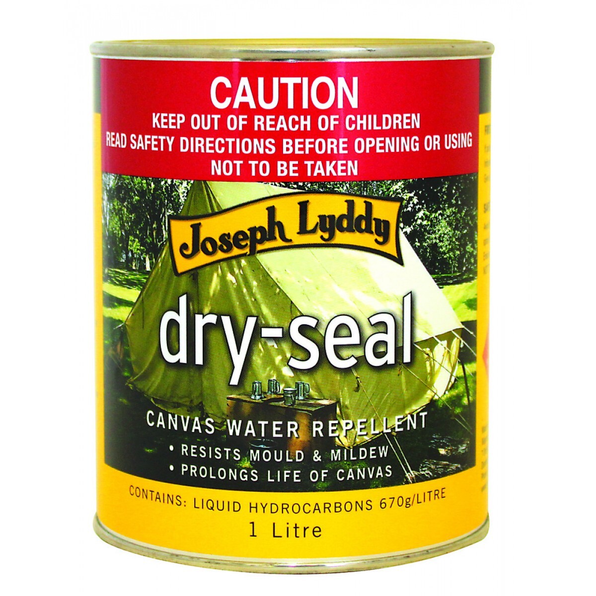 Joseph Lyddy Dry Seal canvas water repellent 1 litre bottle