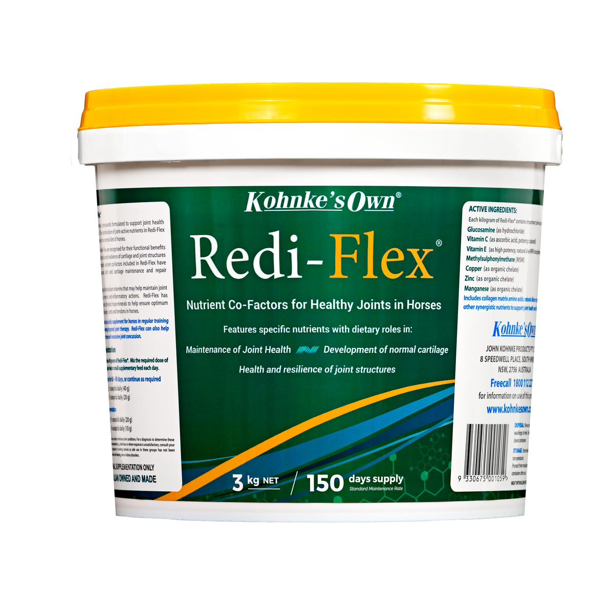 Kohnke's Own Redi-Flex horse joint supplement 3kg pack