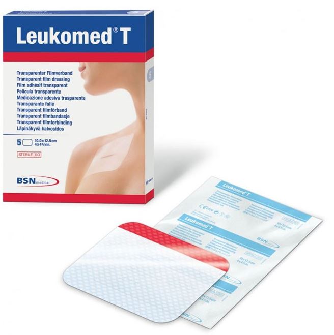 BSN medical Leukomed T sterile transparent film dressing 10 x 12.5cm, 50 pack