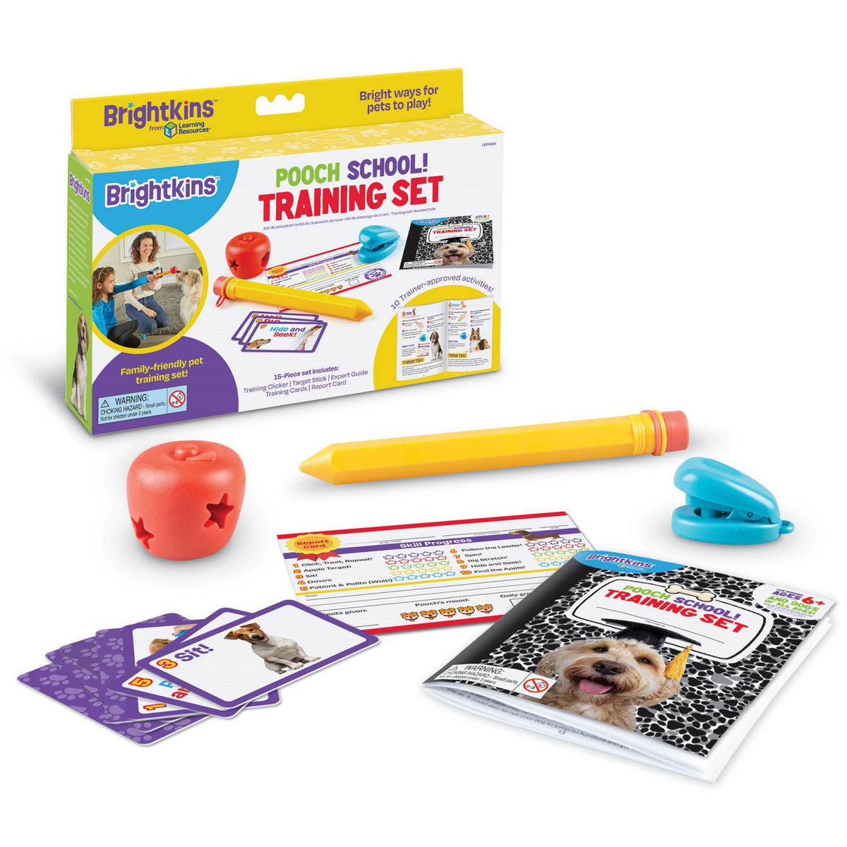 Brightkins Pooch School interactive dog training set