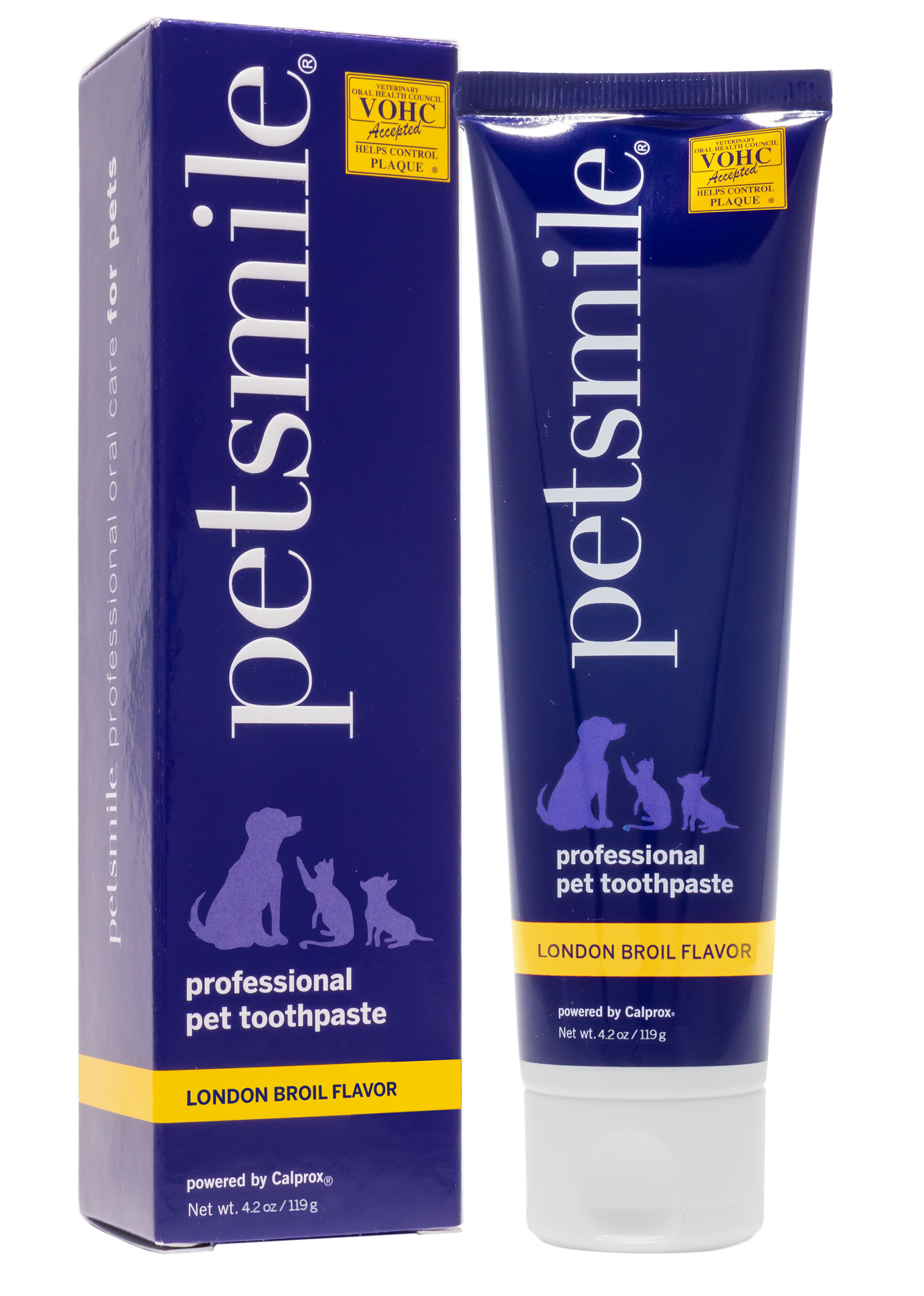 Petsmile Professional Pet Toothpaste - London Broil Flavor - Large | PeekAPaw Pet Supplies