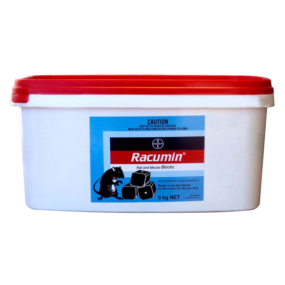 Racumin Rat Mouse Blocks Rodenticide front of pack