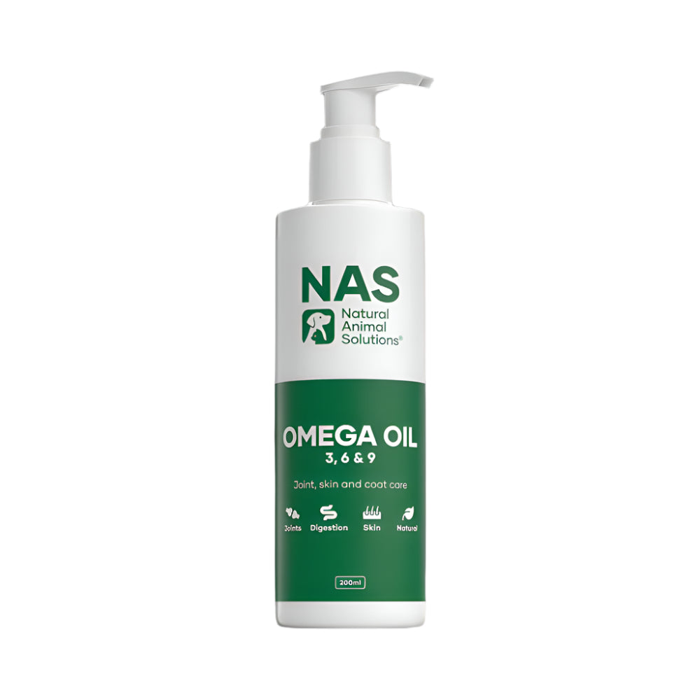 Natural Animal Solutions Omega Oil 3, 6 & 9 For Dogs, Cats, Horses & Small Animals