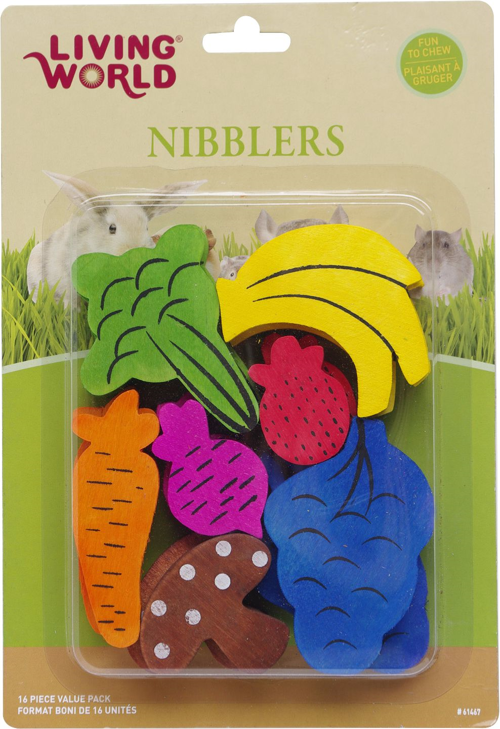 Living World Fruit and Veggie Mix 7 Varieties (14 pieces)