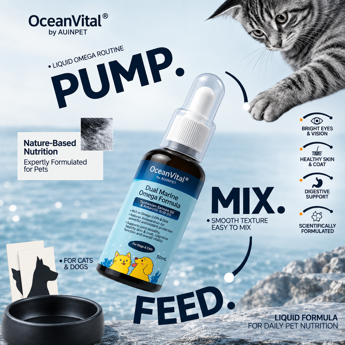 Auinpet OceanVital Dual Marine Omega Formula