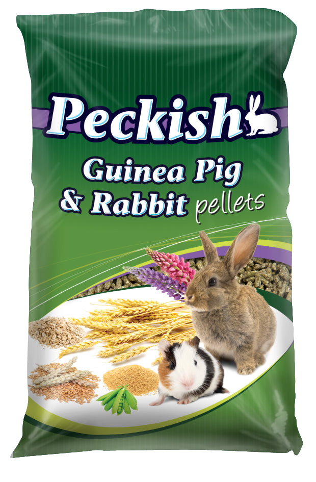 Peckish Rabbit & Guinea Pig Pellets 3.5kg bag front | PeekAPaw Pet Supplies