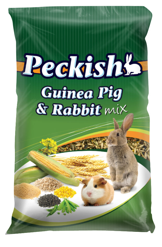 Peckish Rabbit & Guinea Pig Mix 3kg bag front | PeekAPaw Pet Supplies