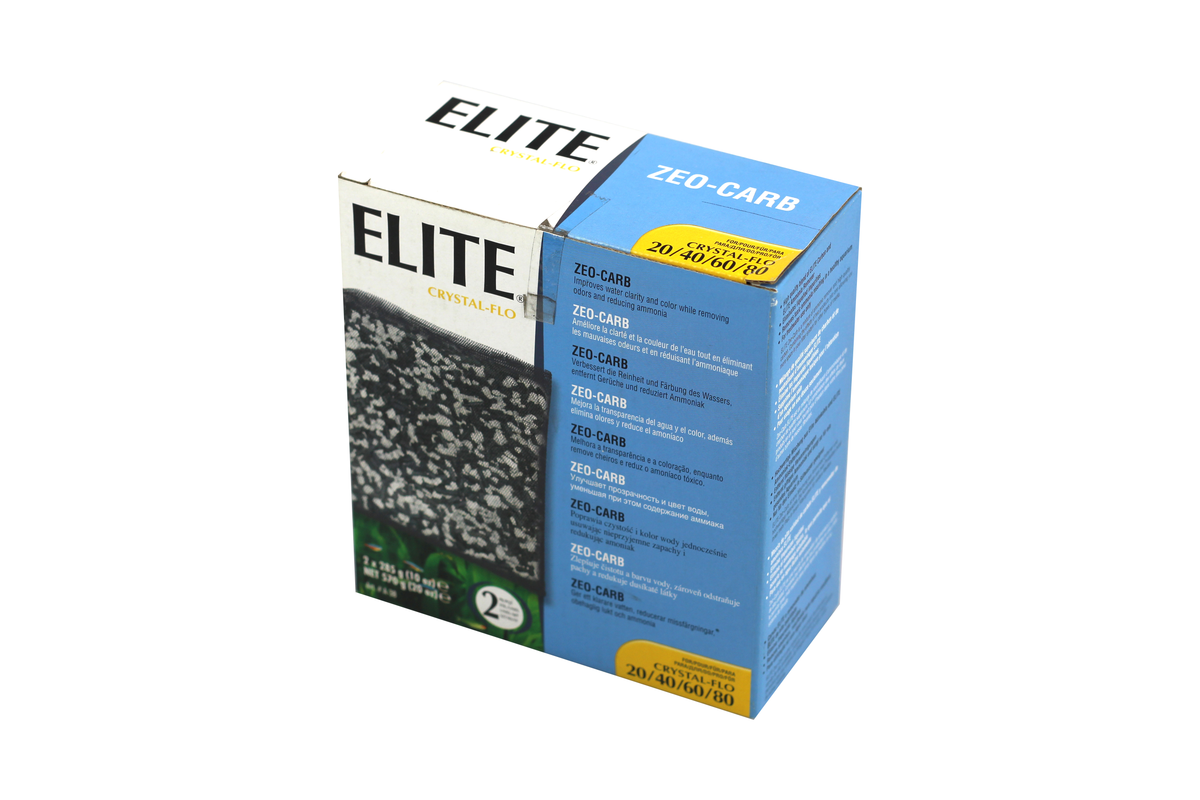 Marina Crystal-Flo Canister Filter Media - Zeo-Carb 2 Pack 570g