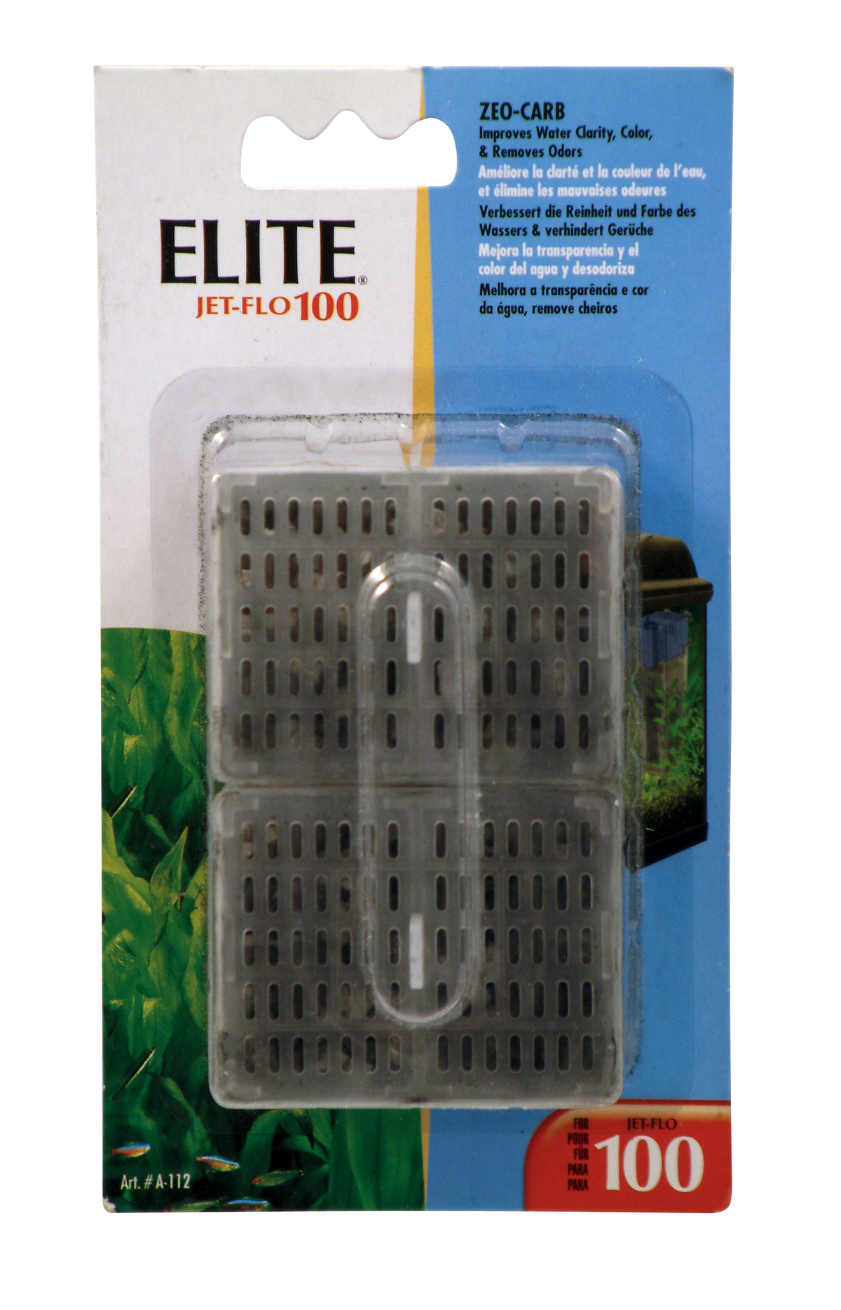 Marina Underwater Filter Zeo-Carb cartridge 2 pack for the 100