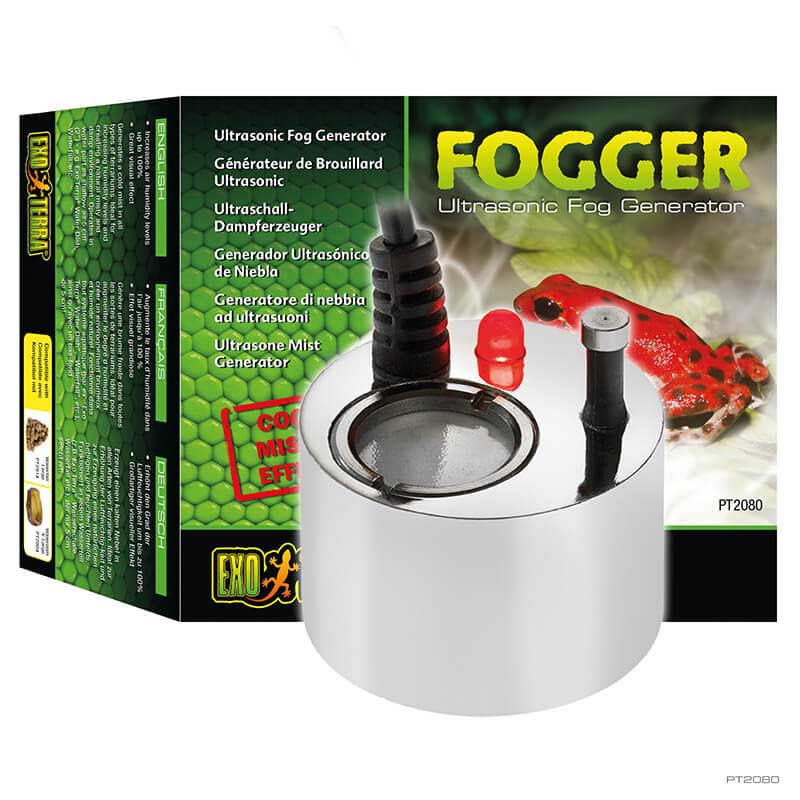 Exo Terra Fogger PT2080 ultrasonic terrarium mist fogger | PeekAPaw Pet Supplies