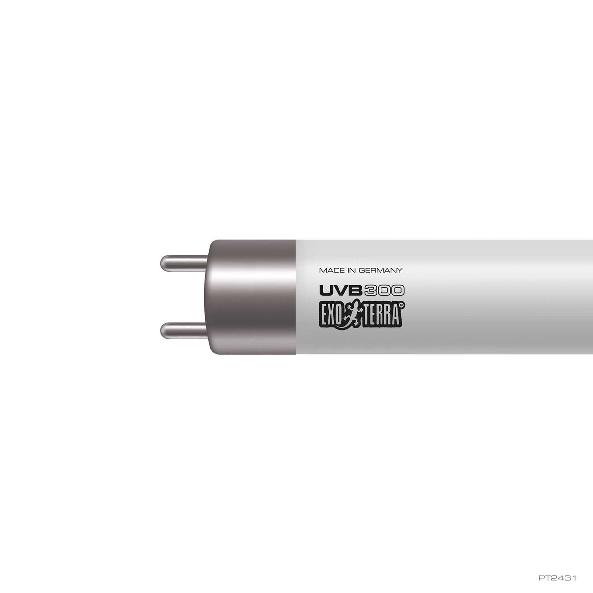 Exo Terra Reptile UVB300 T5 VHO bulb, 14% UVB label detail