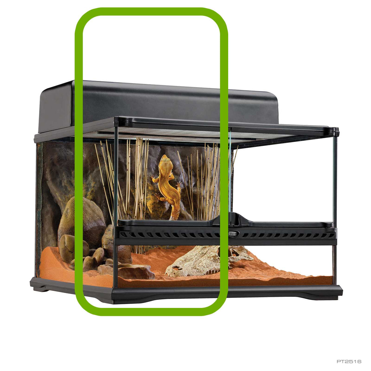 Exo Terra Replacement Door for Glass Terrarium PT2603 - Left, 45 x 45 x 30cm, part PT2516 | PeekAPaw Pet Supplies