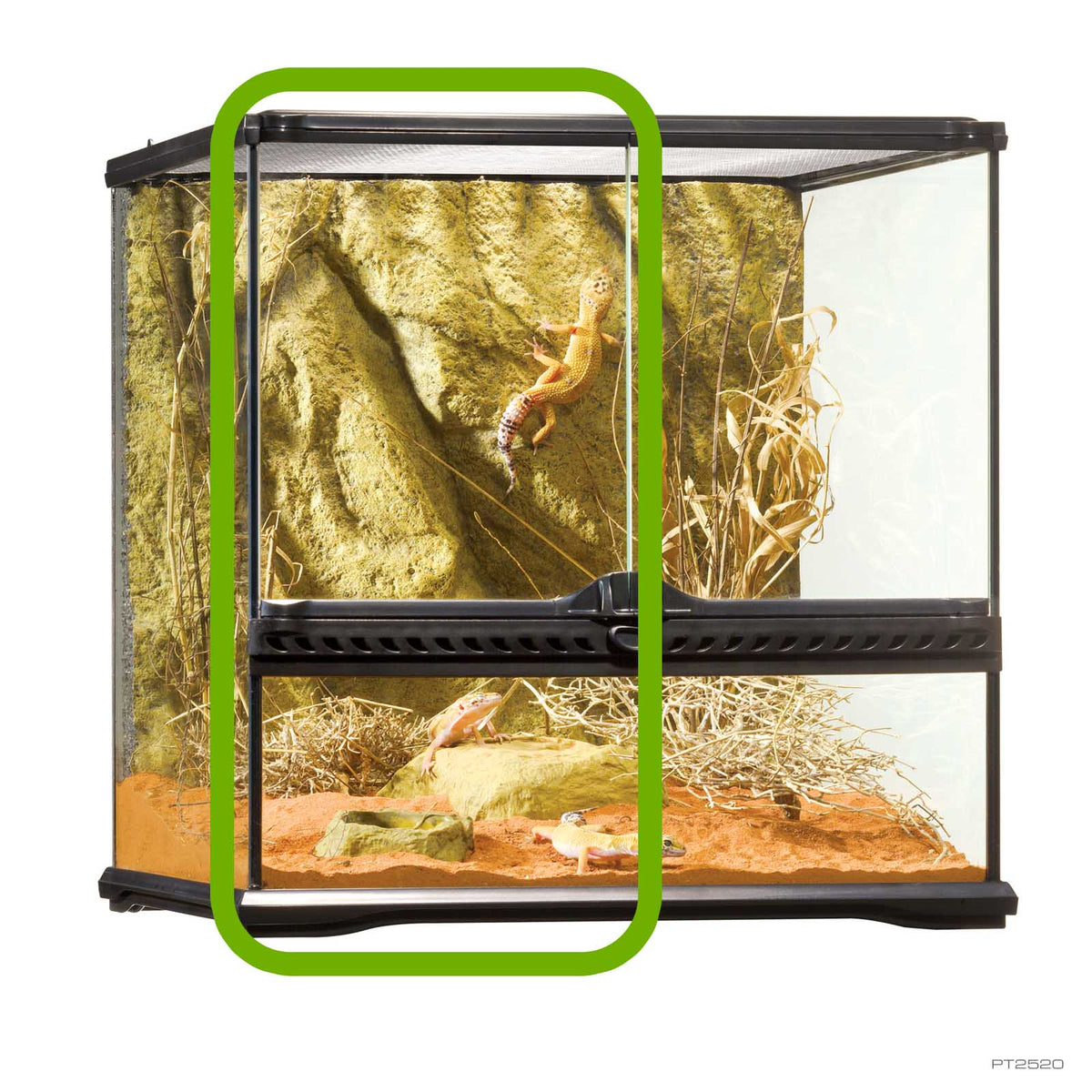 Exo Terra Replacement Door for Glass Terrarium PT2605 - Left, 45 x 45 x 45cm, part PT2520 | PeekAPaw Pet Supplies