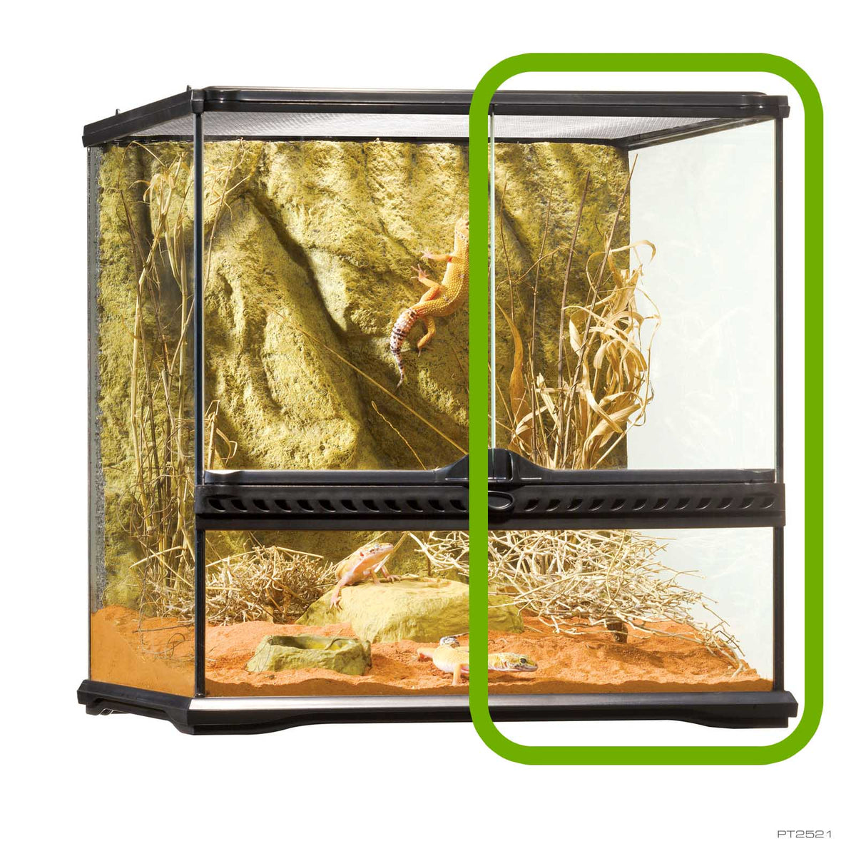 Exo Terra Replacement Door for Glass Terrarium PT2605 - Right, 45 x 45 x 45cm, part PT2521 | PeekAPaw Pet Supplies