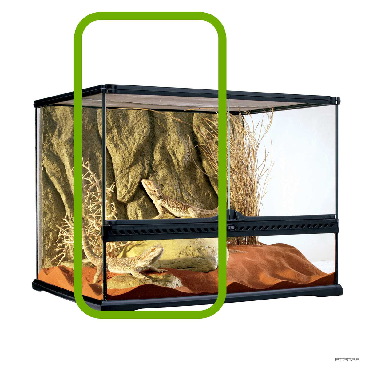 Exo Terra Replacement Door for Glass Terrarium PT2610 - Left, 60 x 45 x 45cm, part PT2528 | PeekAPaw Pet Supplies
