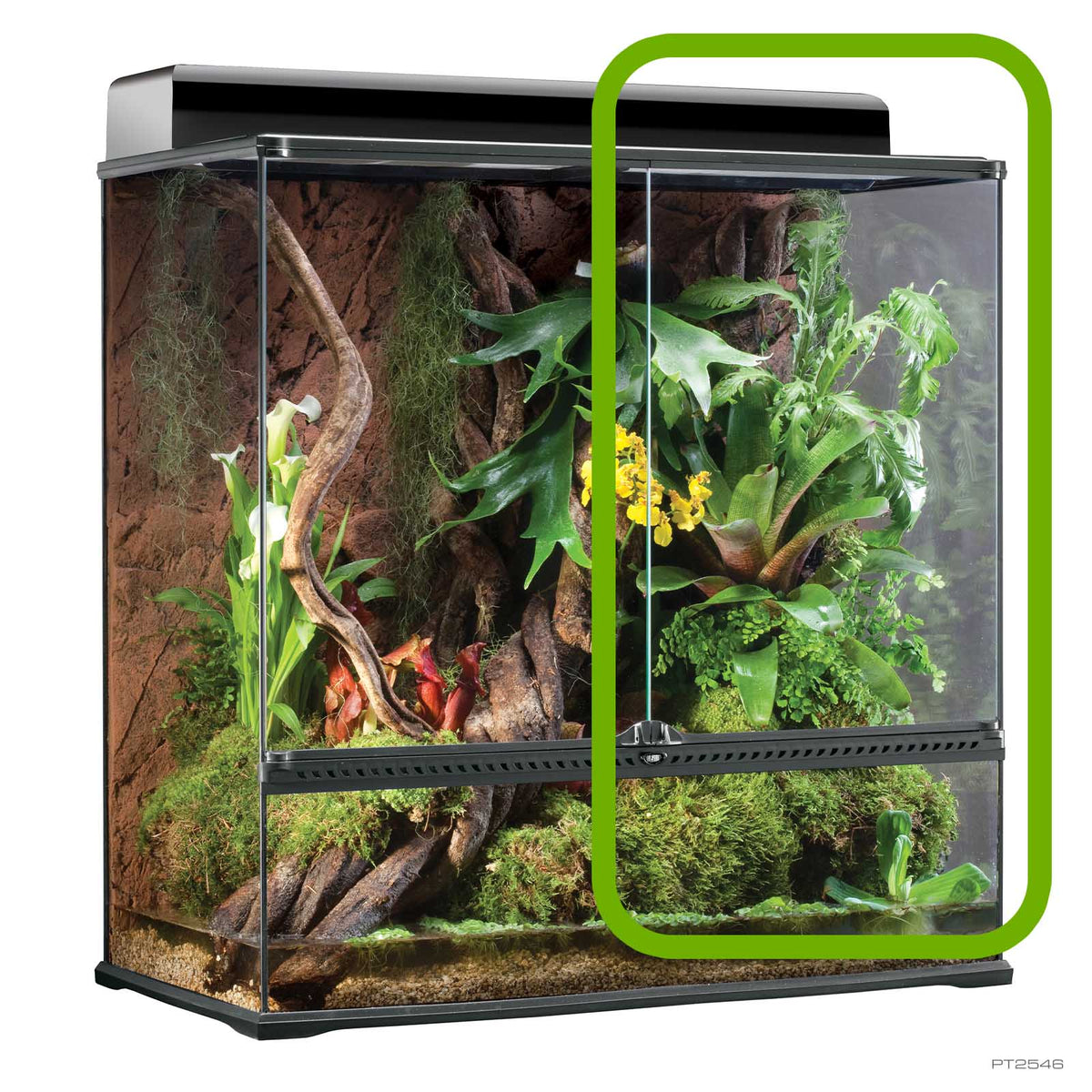 Exo Terra Replacement Door for Paludarium PT2609 - Right, 90 x 45 x 90cm, part PT2546 | PeekAPaw Pet Supplies