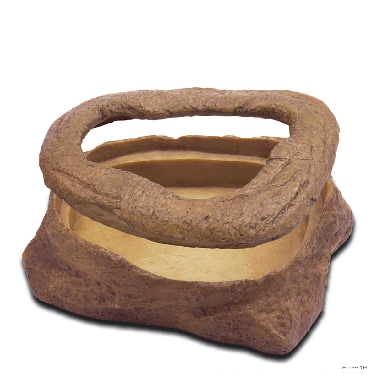 Exo Terra Worm Dish Mealworm Feeder PT2816 escape ring | PeekAPaw Pet Supplies