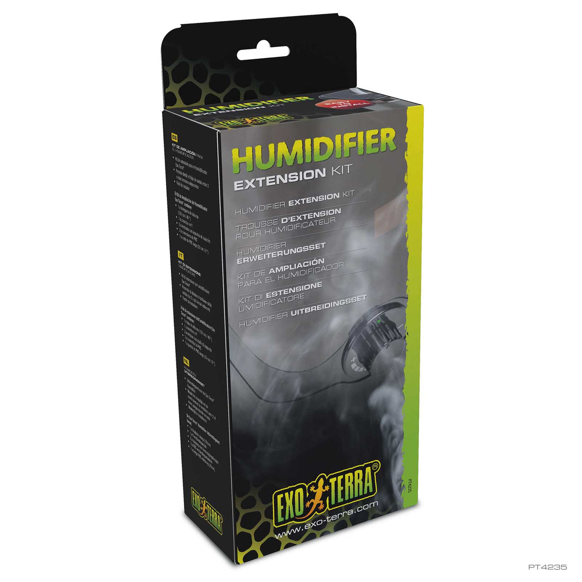 Exo Terra Humidifier Extension Kit PT4235 with tubing, Y-connector and brackets | PeekAPaw Pet Supplies
