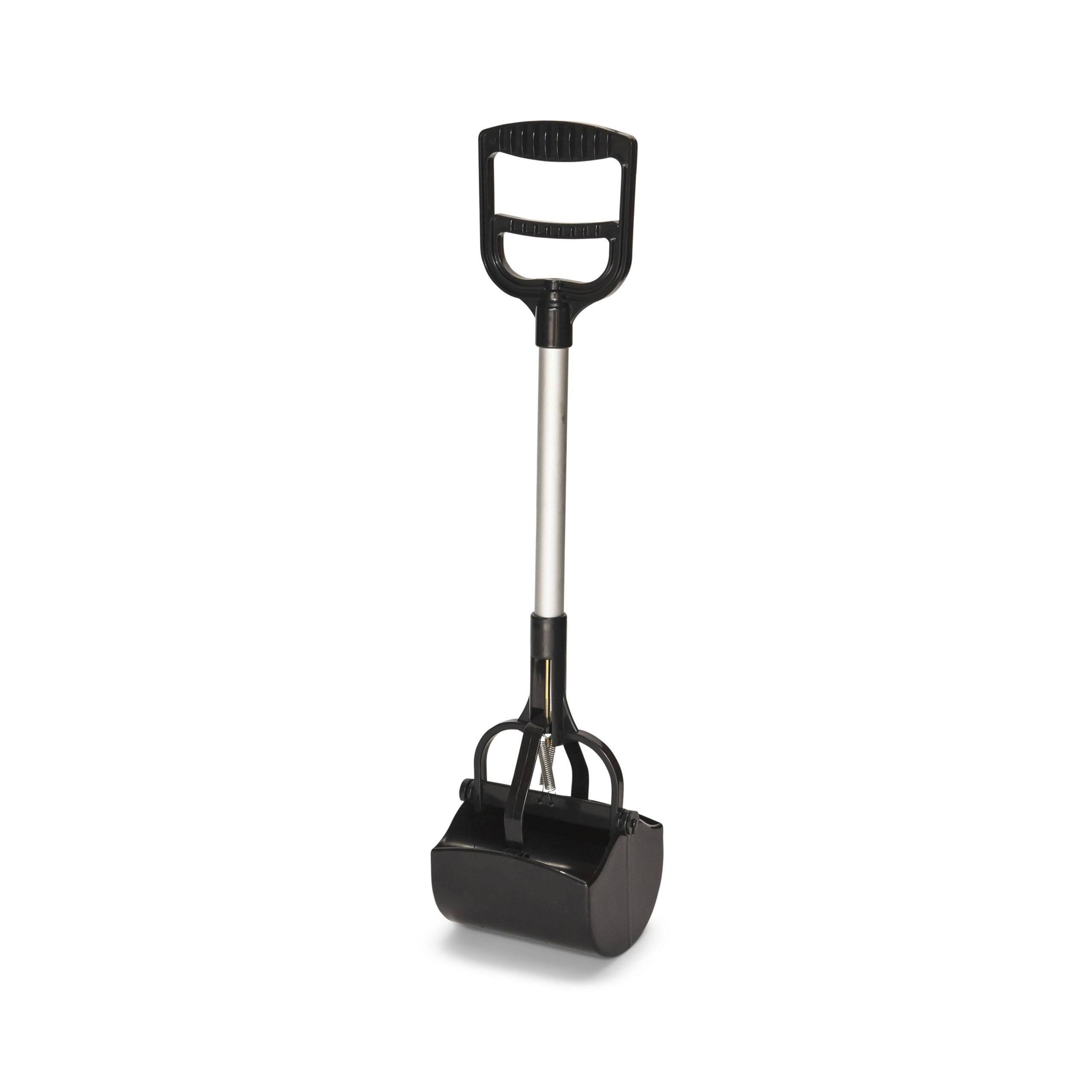 Superior Pet Goods Plastic Pooper Scooper with spring-action jaw