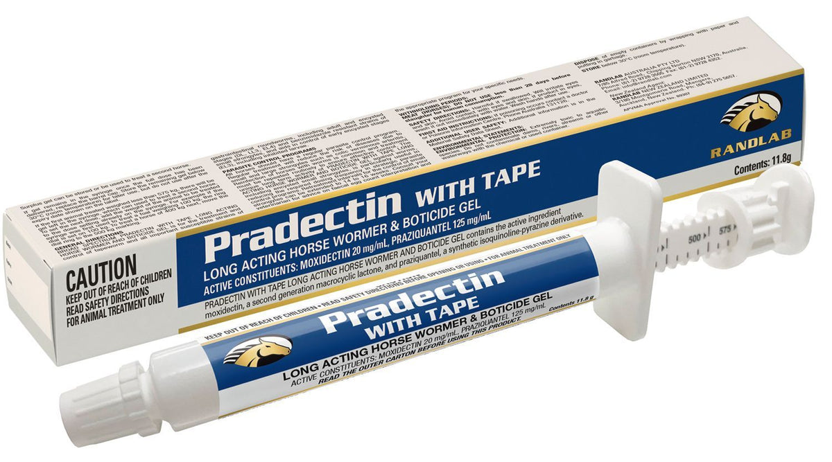 Randlab Pradectin with Tape paste wormer for horses, manufacturer product image
