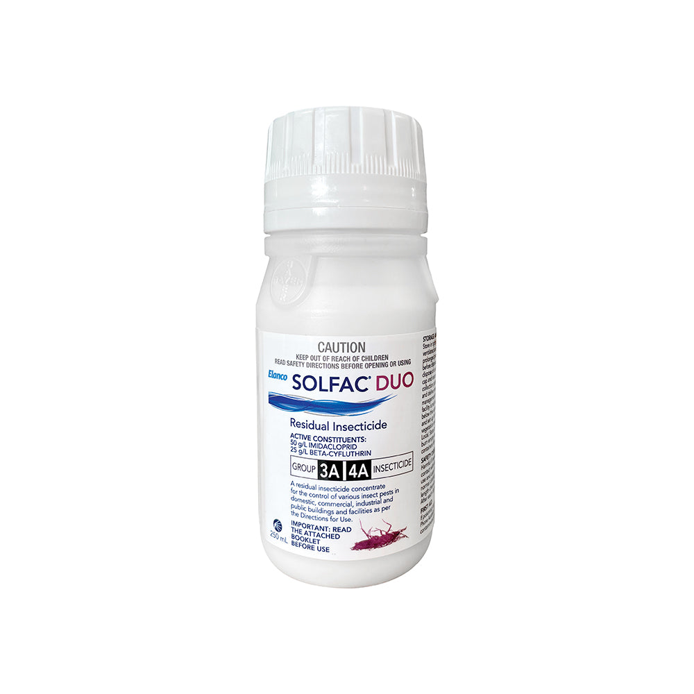 Elanco Solfac Duo professional insecticide 250ml bottle