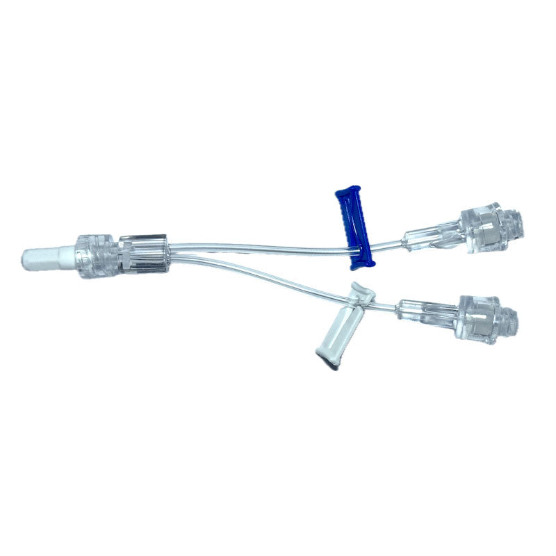 GVP Needle-Free IV Twin Extension Set