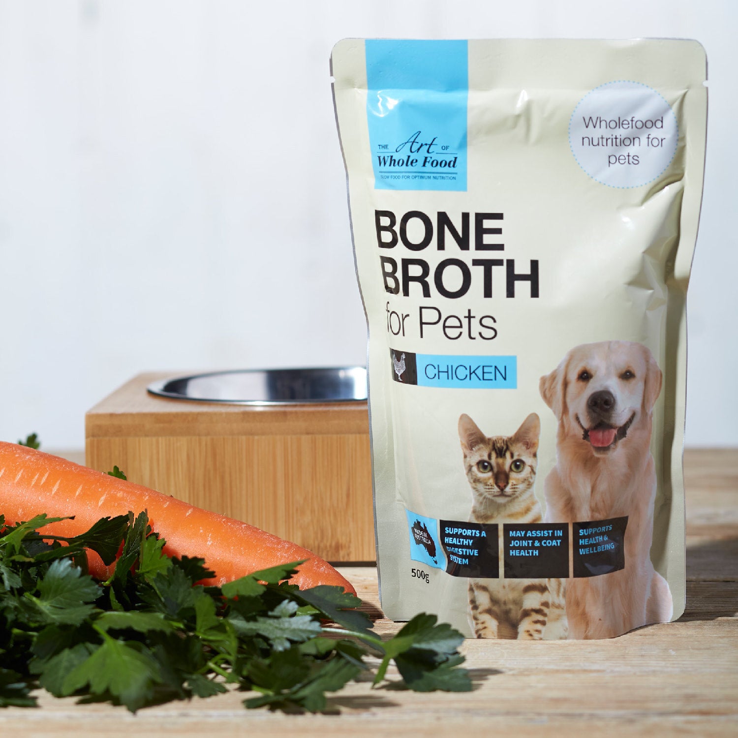 The Art of Whole Food Chicken Bone Broth for Pets